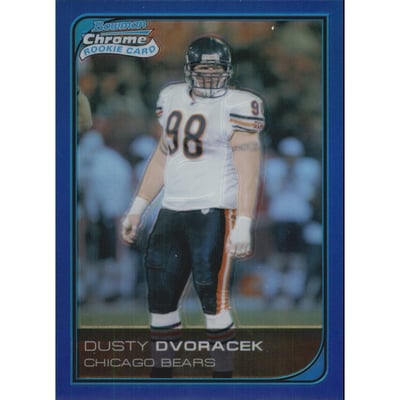 2006 Bowman Chrome Blue Refractors #26 Dusty Dvoracek