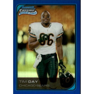 2006 Bowman Chrome Blue Refractors #75 Tim Day