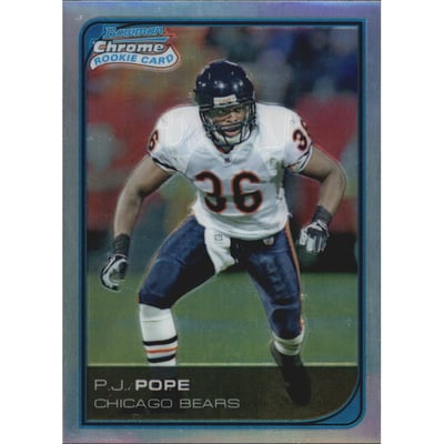 2006 Bowman Chrome Refractors #30 P.J. Pope