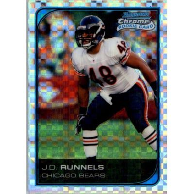 2006 Bowman Chrome Xfractors #90 J.D. Runnels