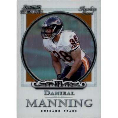 2006 Bowman Sterling Refractors #50 Danieal Manning