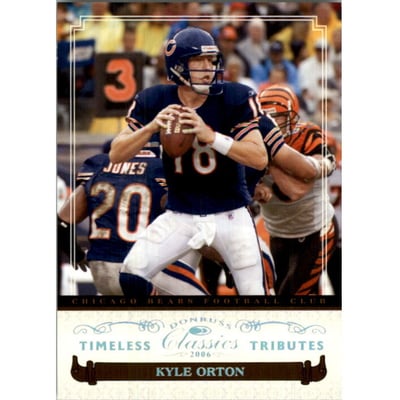 2006 Donruss Classics Timeless Tributes Silver #17 Kyle Orton