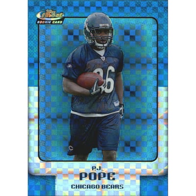 2006 Finest Blue Xfractors #51 P.J. Pope