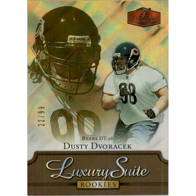 2006 Flair Showcase Gold #107 Dusty Dvoracek