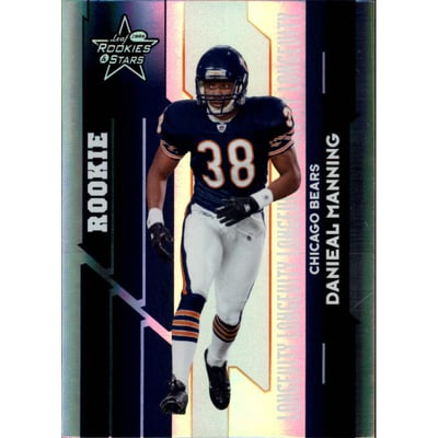 2006 Leaf Rookies and Stars Longevity Holofoil Parallel #179 Danieal Manning