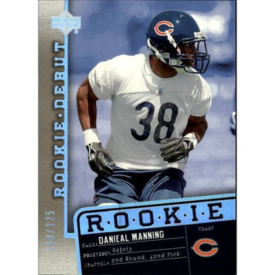 2006 Upper Deck Rookie Debut Holofoil #117 Danieal Manning