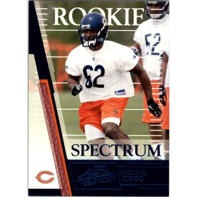 2007 Absolute Memorabilia Spectrum Blue Retail #187 Michael Okwo