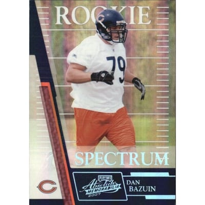 2007 Absolute Memorabilia Spectrum Silver #160 Dan Bazuin