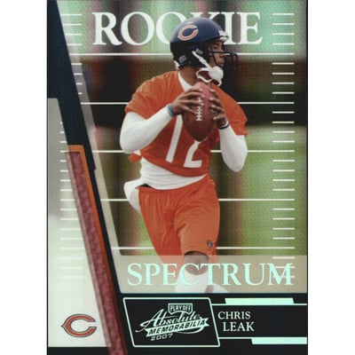 2007 Absolute Memorabilia Spectrum Silver #211 Chris Leak