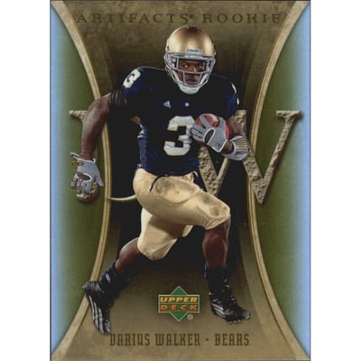2007 Artifacts Gold #114 Darius Walker