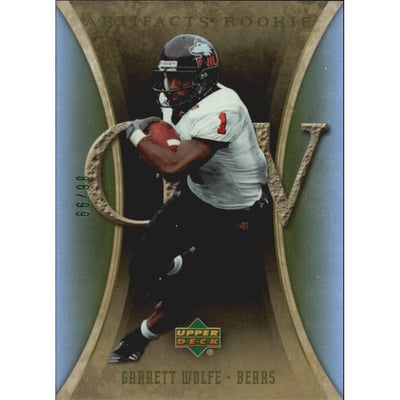 2007 Artifacts Green #121 Garrett Wolfe