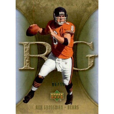 2007 Artifacts Green #17 Rex Grossman