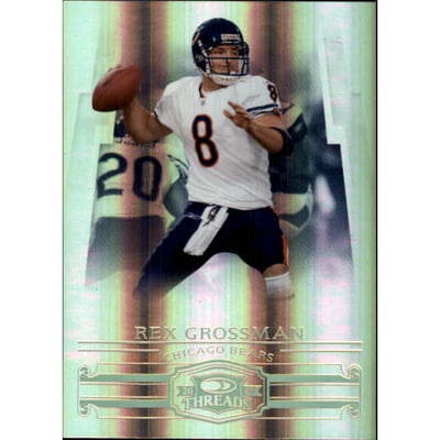 2007 Donruss Threads Gold Holofoil #70 Rex Grossman