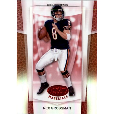 2007 Leaf Certified Materials Mirror Red #21 Rex Grossman