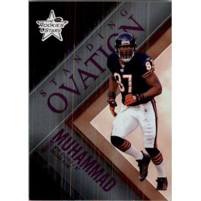 2007 Leaf Rookies and Stars Standing Ovation Purple #18 Muhsin Muhammad