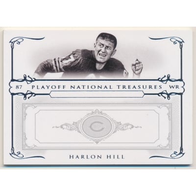 2007 Playoff National Treasures #95 Harlon Hill
