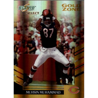 2007 Select Gold Zone #37 Muhsin Muhammad