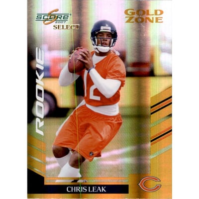 2007 Select Gold Zone #410 Chris Leak