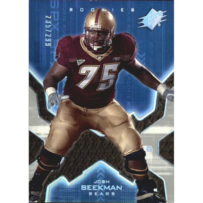 2007 SPx Silver Holofoil Rookies #132 Josh Beekman
