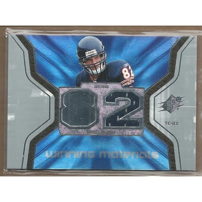 2007 SPx Winning Materials Jersey Number #WMOL Greg Olsen