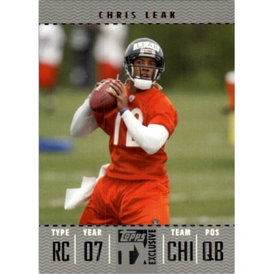 2007 Topps TX Exclusive Silver #128 Chris Leak