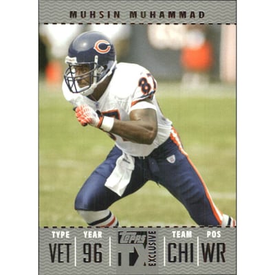 2007 Topps TX Exclusive Silver #85 Muhsin Muhammad