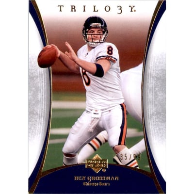 2007 Upper Deck Trilogy Gold #17 Rex Grossman