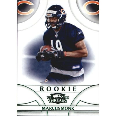 2008 Donruss Threads Retail Green #209 Marcus Monk