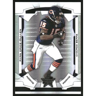 2008 Leaf Rookies and Stars Longevity Parallel Black #173 Ryan Grice-Mullen