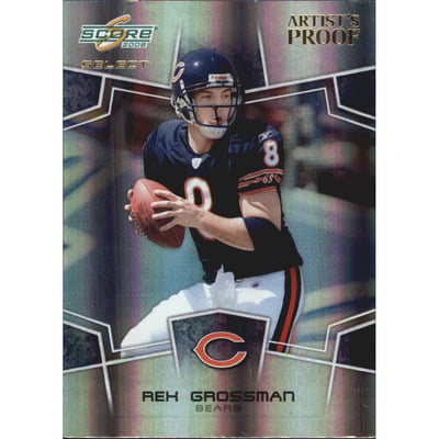 2008 Select Artist's Proof #58 Rex Grossman