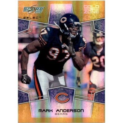 2008 Select Gold Zone #51 Mark Anderson