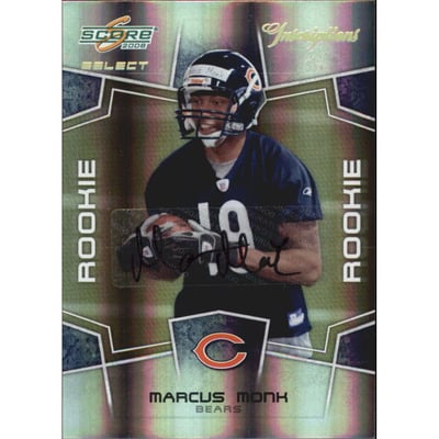 2008 Select Inscriptions #430 Marcus Monk/656