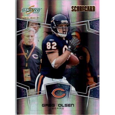 2008 Select Scorecard #53 Greg Olsen