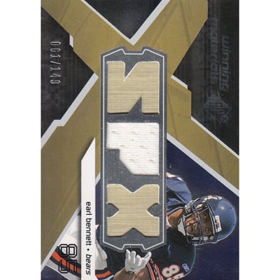 2008 SPx Winning Materials SPX 149 #WMEB Earl Bennett