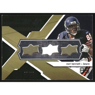 2008 SPx Winning Materials Upper Deck Logo 99 #WMEB Earl Bennett