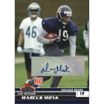 2008 Stadium Club Rookie Autographs #169 Marcus Monk E