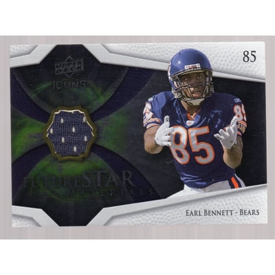 2008 Upper Deck Icons Future Stars Materials #FSM8 Earl Bennett
