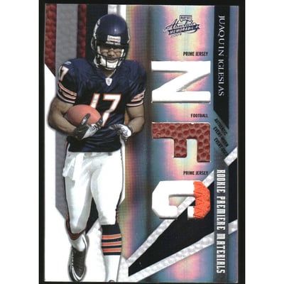 2009 Absolute Memorabilia Rookie Premiere Materials AFC/NFC Spectrum Prime #229 Juaquin Iglesias