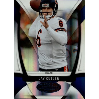 2009 Certified Mirror Blue #24 Jay Cutler