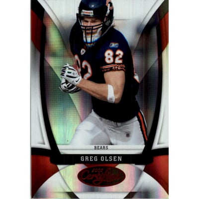 2009 Certified Mirror Red #23 Greg Olsen