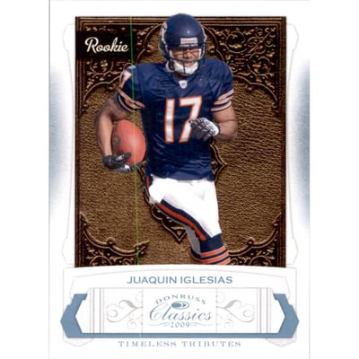 2009 Donruss Classics Timeless Tributes Platinum #208 Juaquin Iglesias