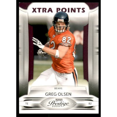 2009 Playoff Prestige Xtra Points Purple #17 Greg Olsen