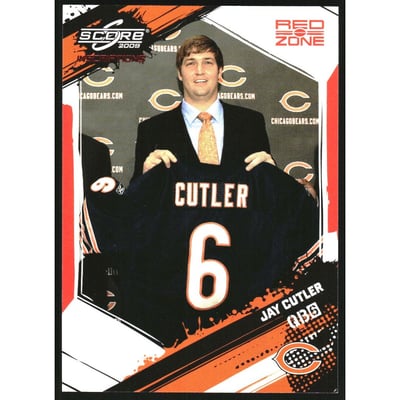 2009 Score Inscriptions Red Zone #89 Jay Cutler