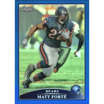 2009 Topps Chrome Blue Refractors #TC57 Matt Forte