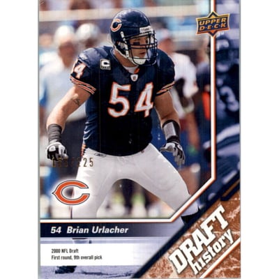 2009 Upper Deck Draft Edition Bronze 125 #177 Brian Urlacher
