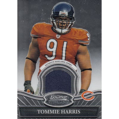 2010 Bowman Sterling #BSRTH Tommie Harris JSY A