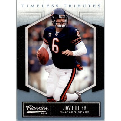 2010 Classics Timeless Tributes Platinum #17 Jay Cutler