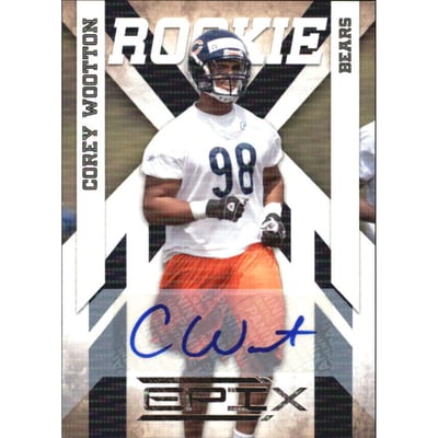 2010 Epix Signatures #119 Corey Wootton/499