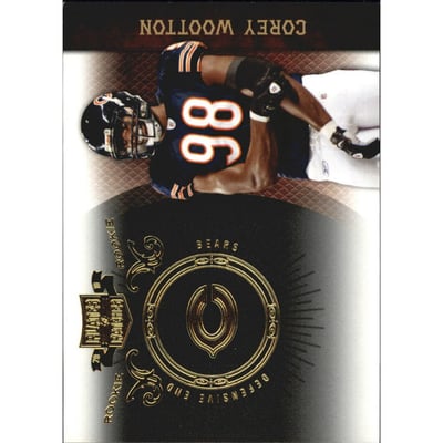2010 Panini Plates and Patches Gold #118 Corey Wootton