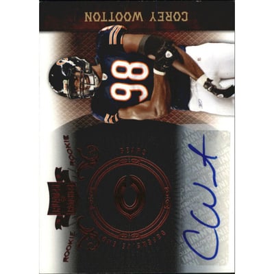 2010 Panini Plates and Patches #118 Corey Wootton AU/449 RC